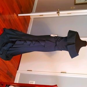 Beautiful Betsy & Adam off the shoulder gown!